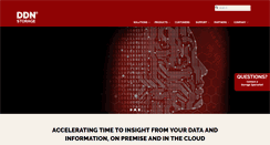 Desktop Screenshot of ddn.com